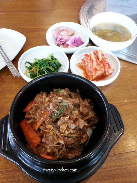 Dolsot Dwaeji Bulgogi Deopbap @ Todam Korean BBQ Restaurant
